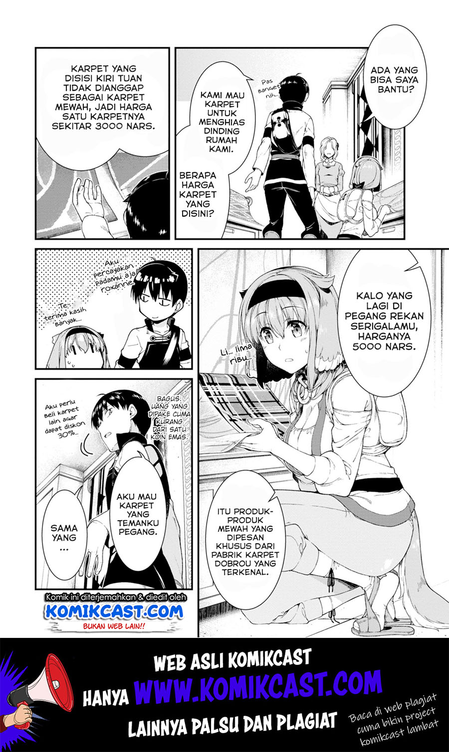 Isekai Meikyuu de Harem wo Chapter 30 Gambar 10