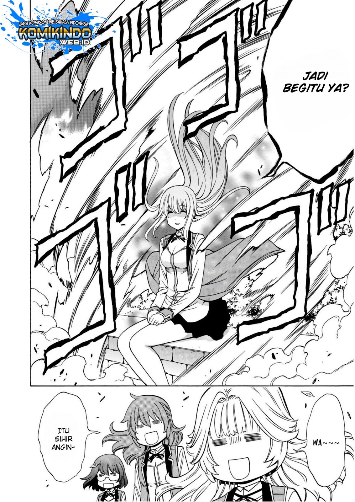 Kenja no Mago Chapter 37 Gambar 18