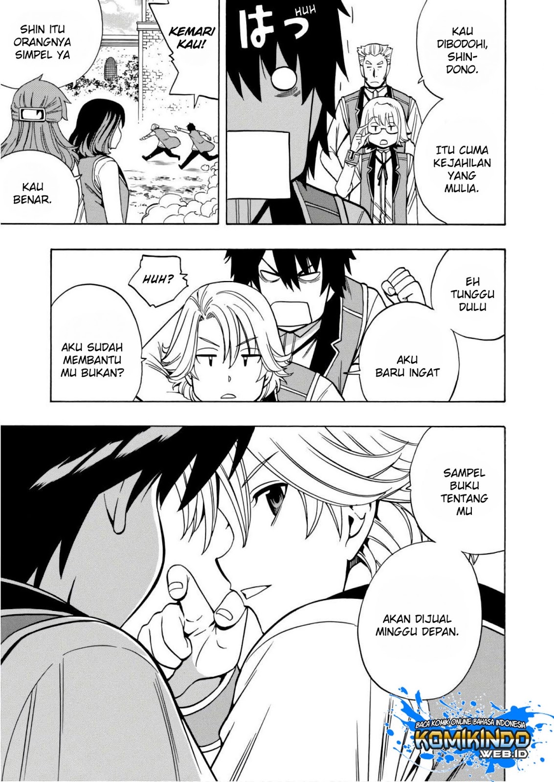 Kenja no Mago Chapter 37 Gambar 21