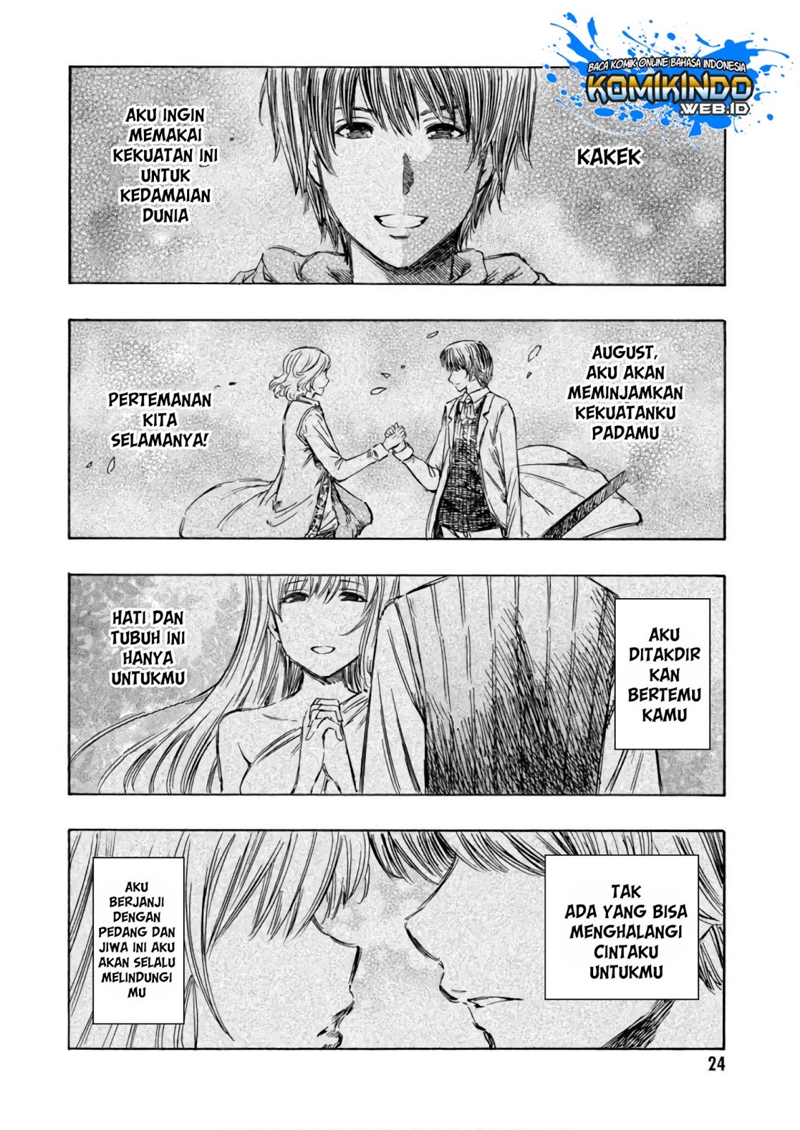 Kenja no Mago Chapter 37 Gambar 24
