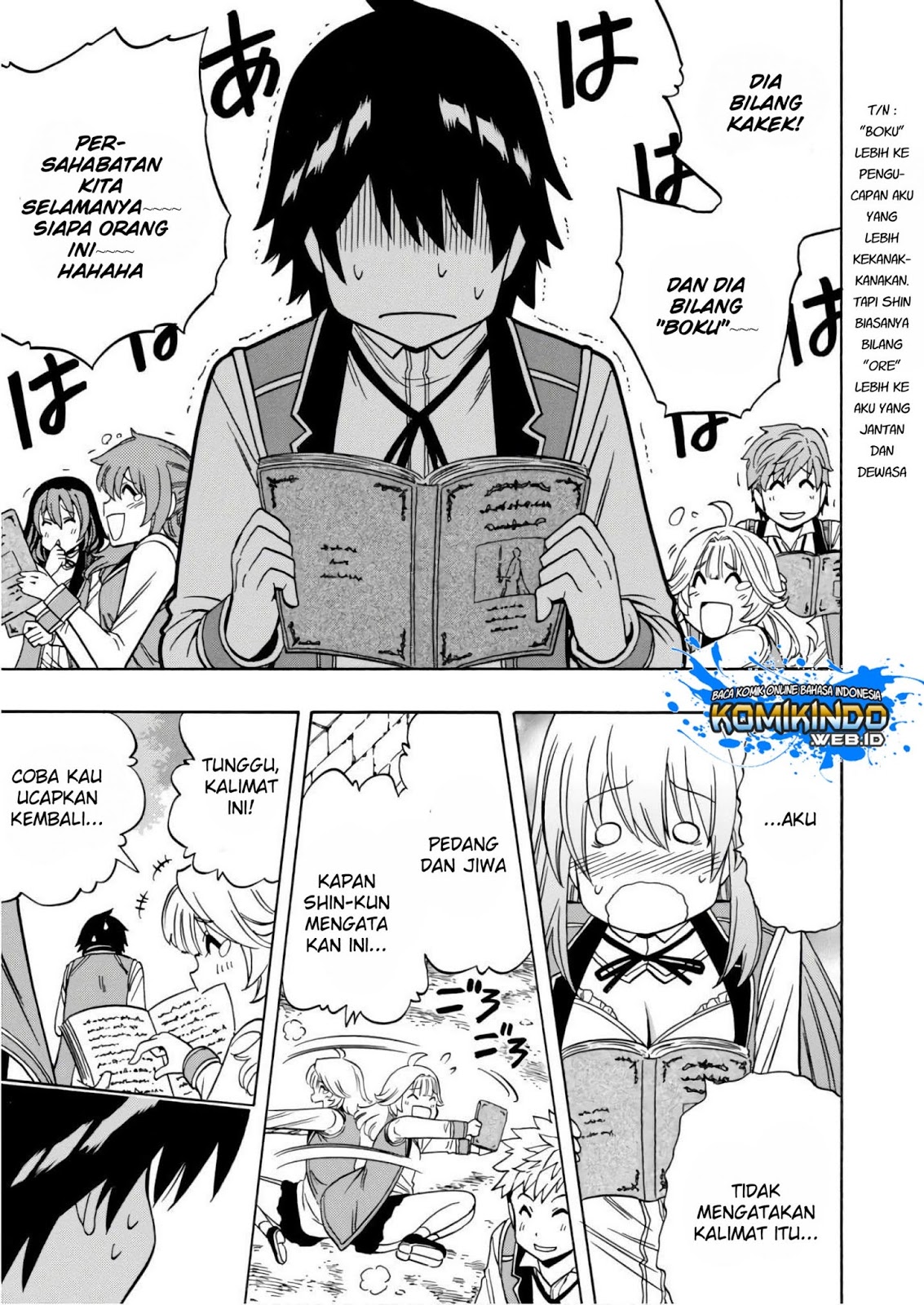 Kenja no Mago Chapter 37 Gambar 25