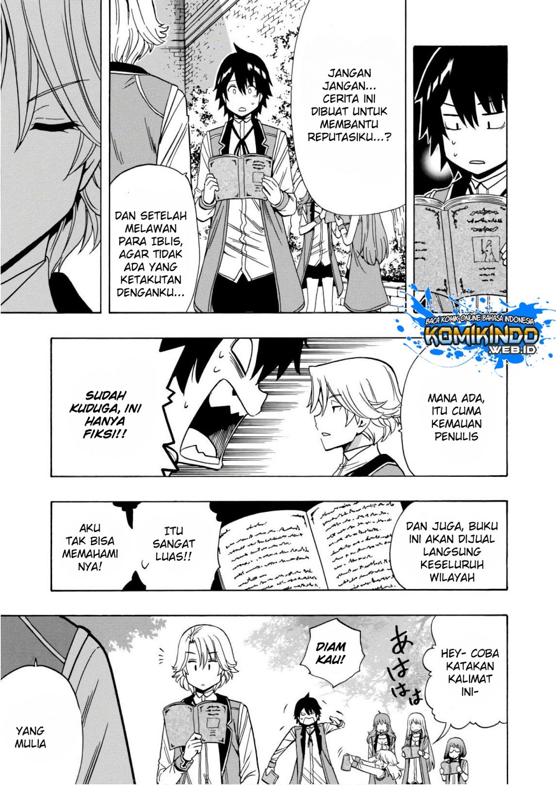 Kenja no Mago Chapter 37 Gambar 28