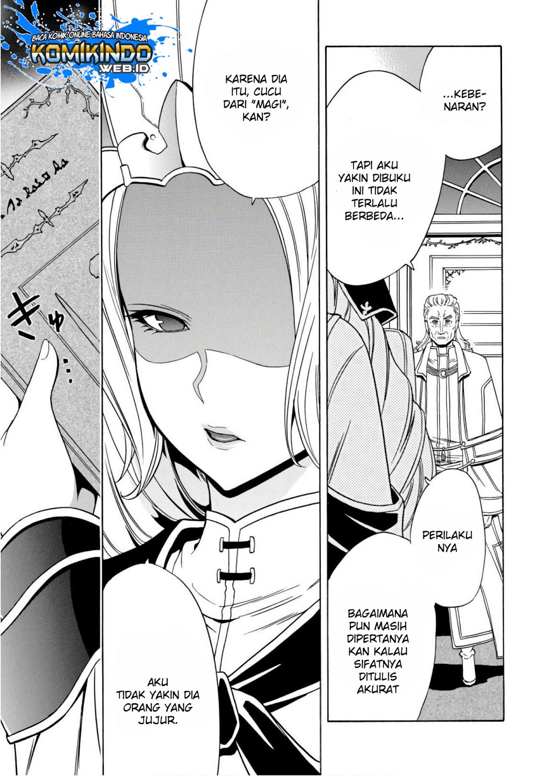 Kenja no Mago Chapter 37 Gambar 36