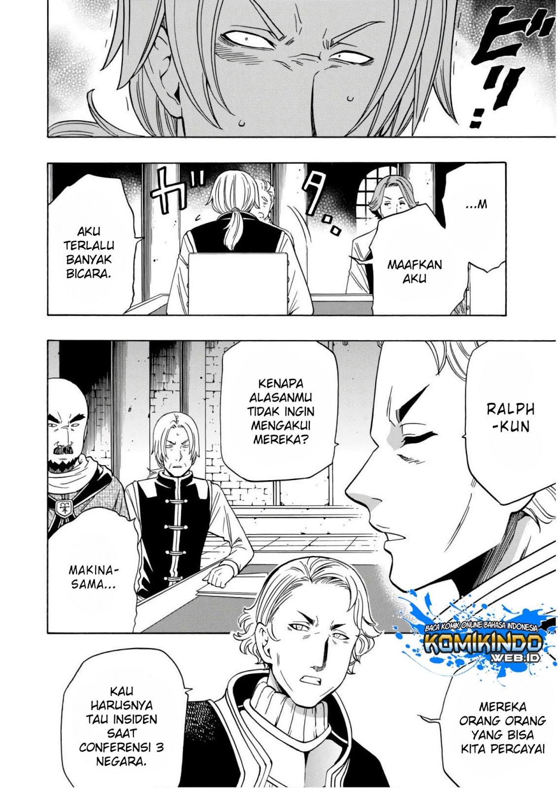 Kenja no Mago Chapter 37 Gambar 8