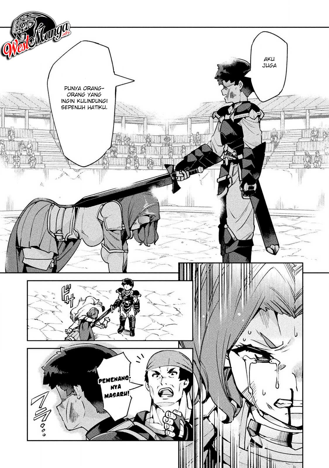 NEET dakedo Hello Work ni Ittara Isekai ni Tsuretekareta Chapter 23 Gambar 34