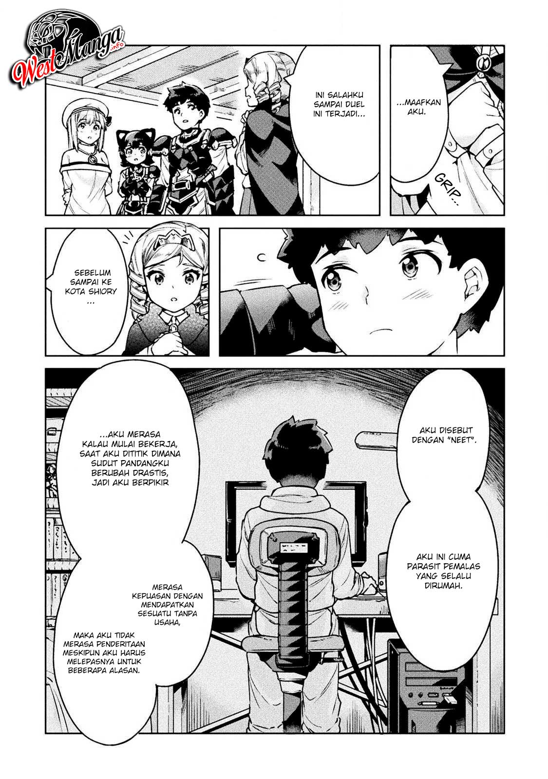 NEET dakedo Hello Work ni Ittara Isekai ni Tsuretekareta Chapter 23 Gambar 6