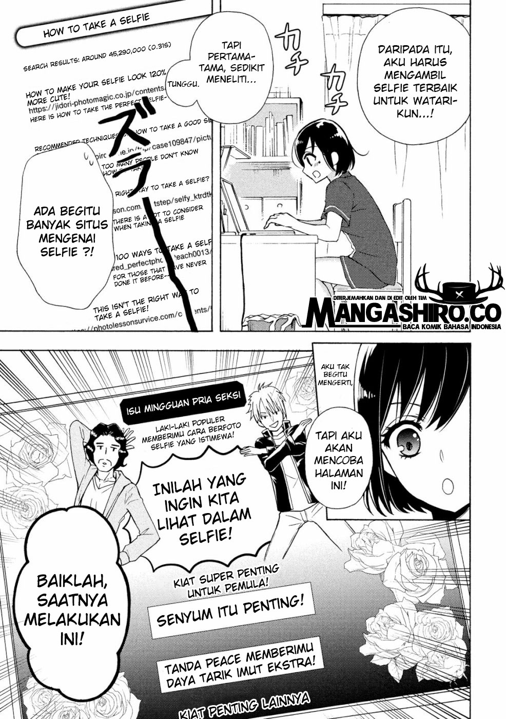 Watari-kun no xx ga Houkai Sunzen Chapter 47 Gambar 16