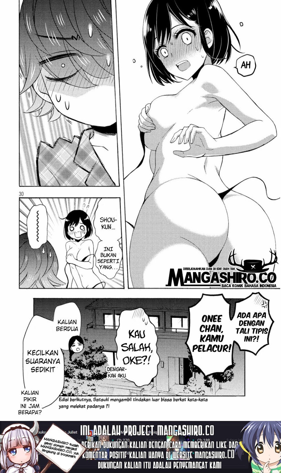 Watari-kun no xx ga Houkai Sunzen Chapter 47 Gambar 30