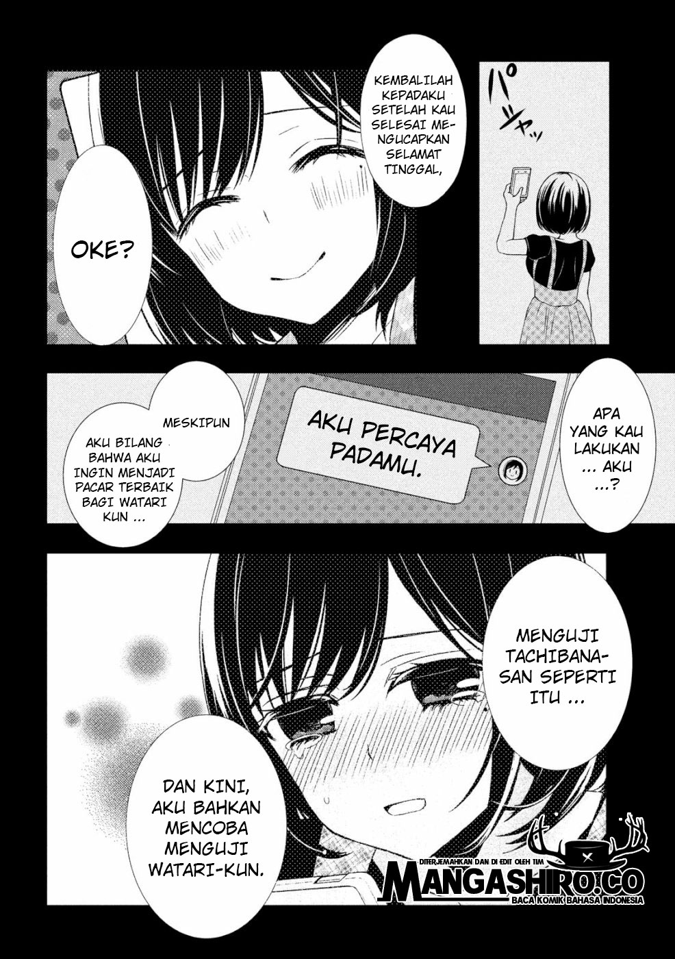 Watari-kun no xx ga Houkai Sunzen Chapter 47 Gambar 5
