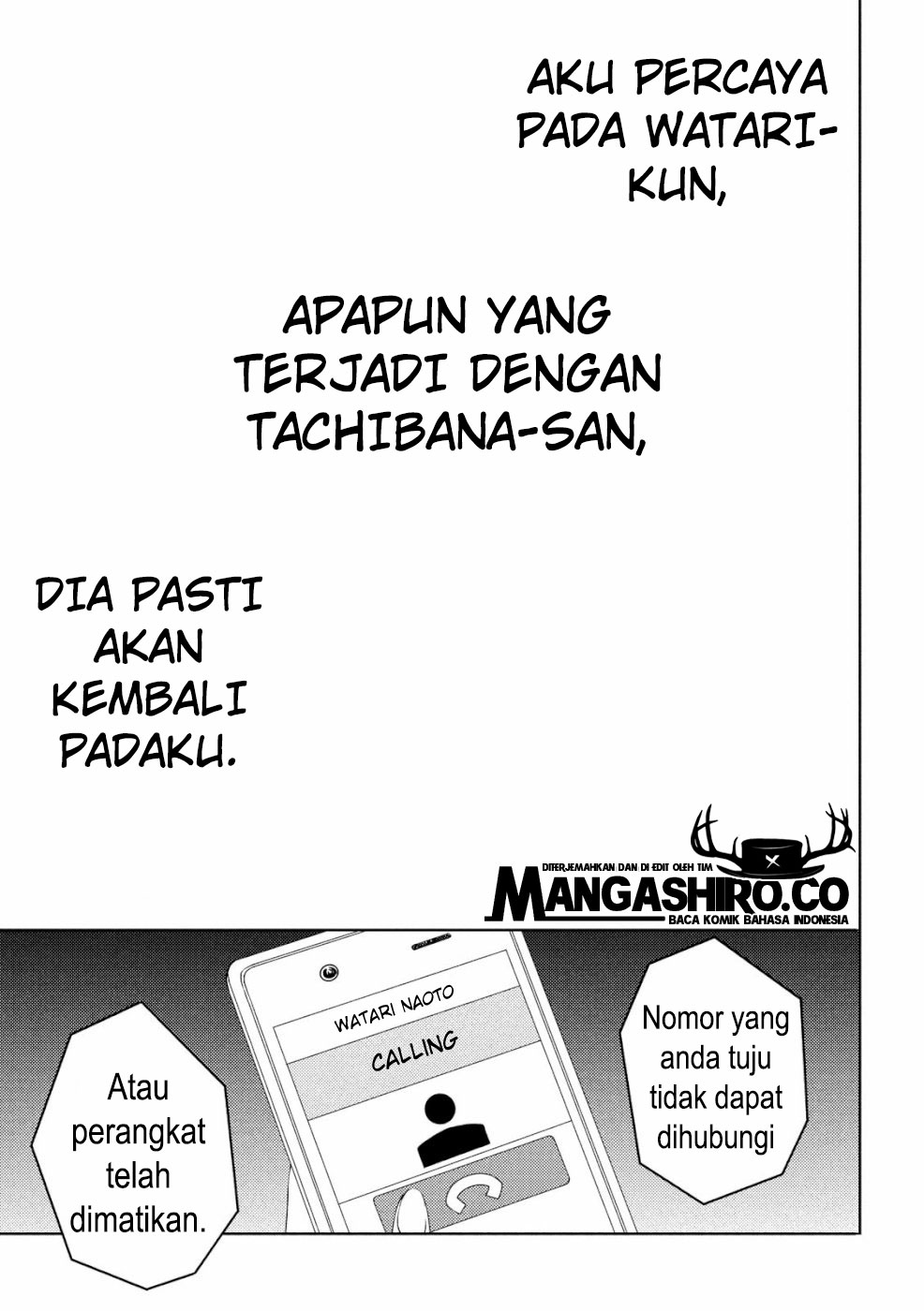 Watari-kun no xx ga Houkai Sunzen Chapter 47 Gambar 6