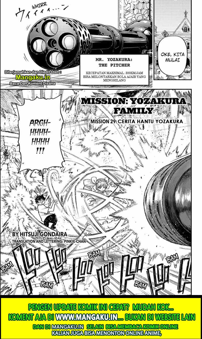 Baca  Mission: Yozakura Family Chapter 29 Gambar 2