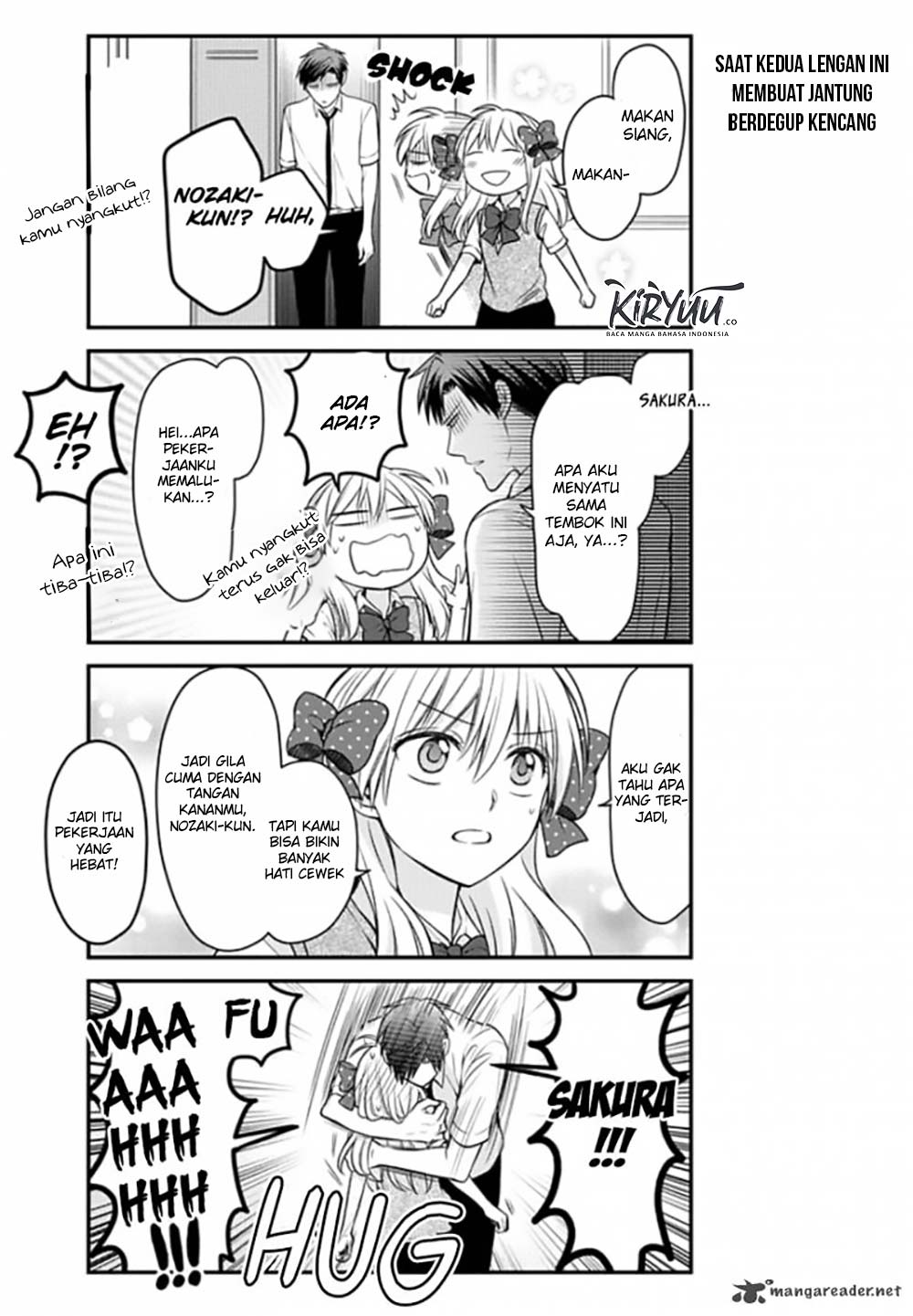 Gekkan Shoujo Nozaki-kun Chapter 72 Gambar 14