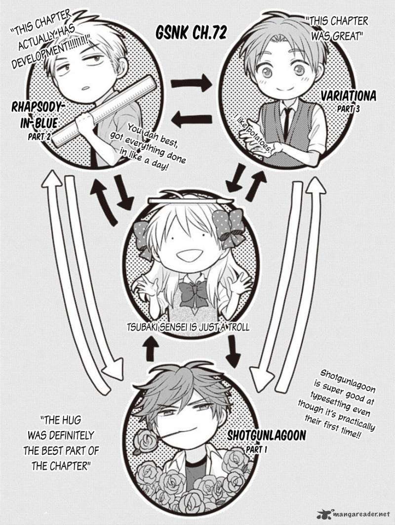 Gekkan Shoujo Nozaki-kun Chapter 72 Gambar 18