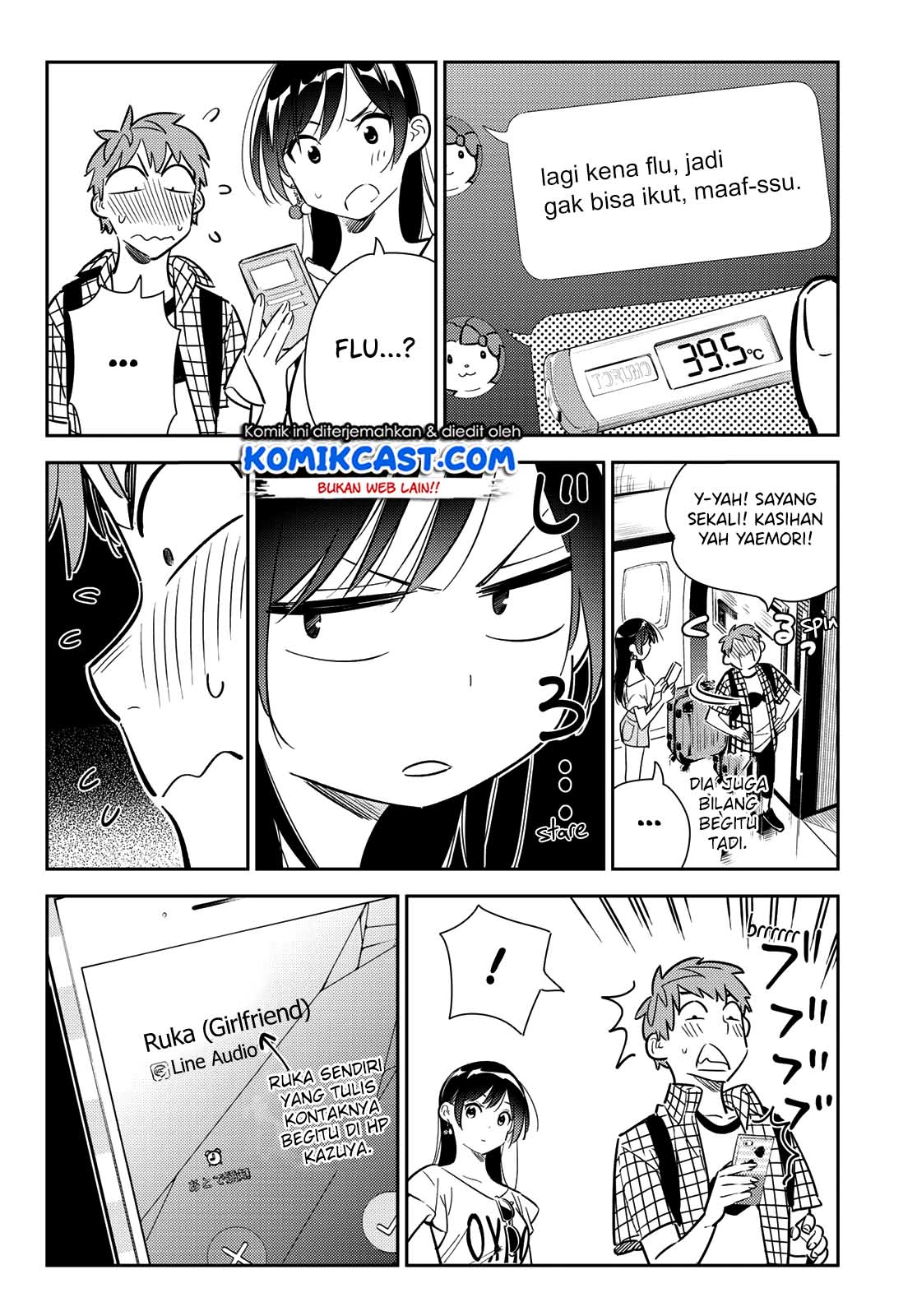 Kanojo Okarishimasu Chapter 133 Gambar 11