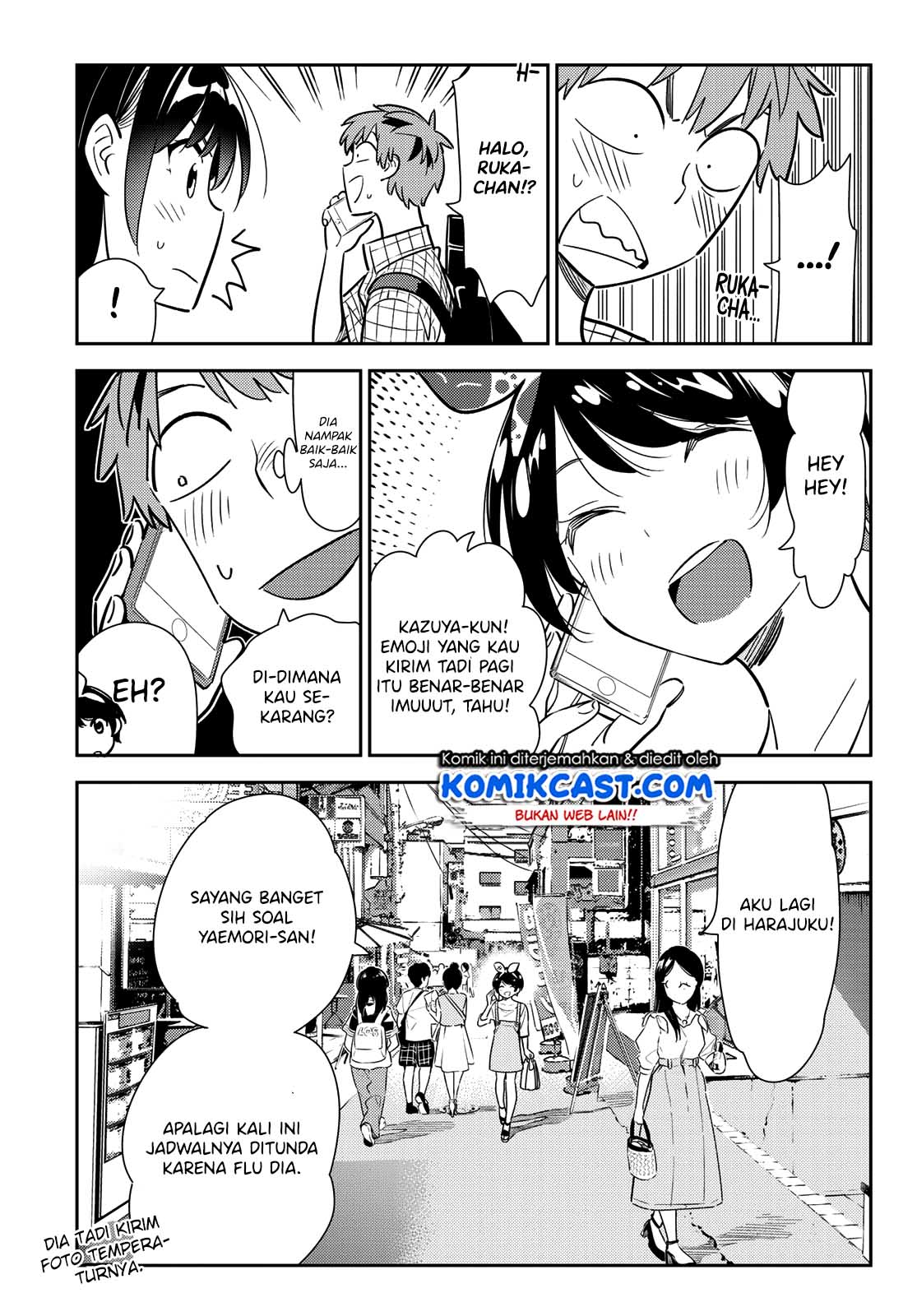 Kanojo Okarishimasu Chapter 133 Gambar 12