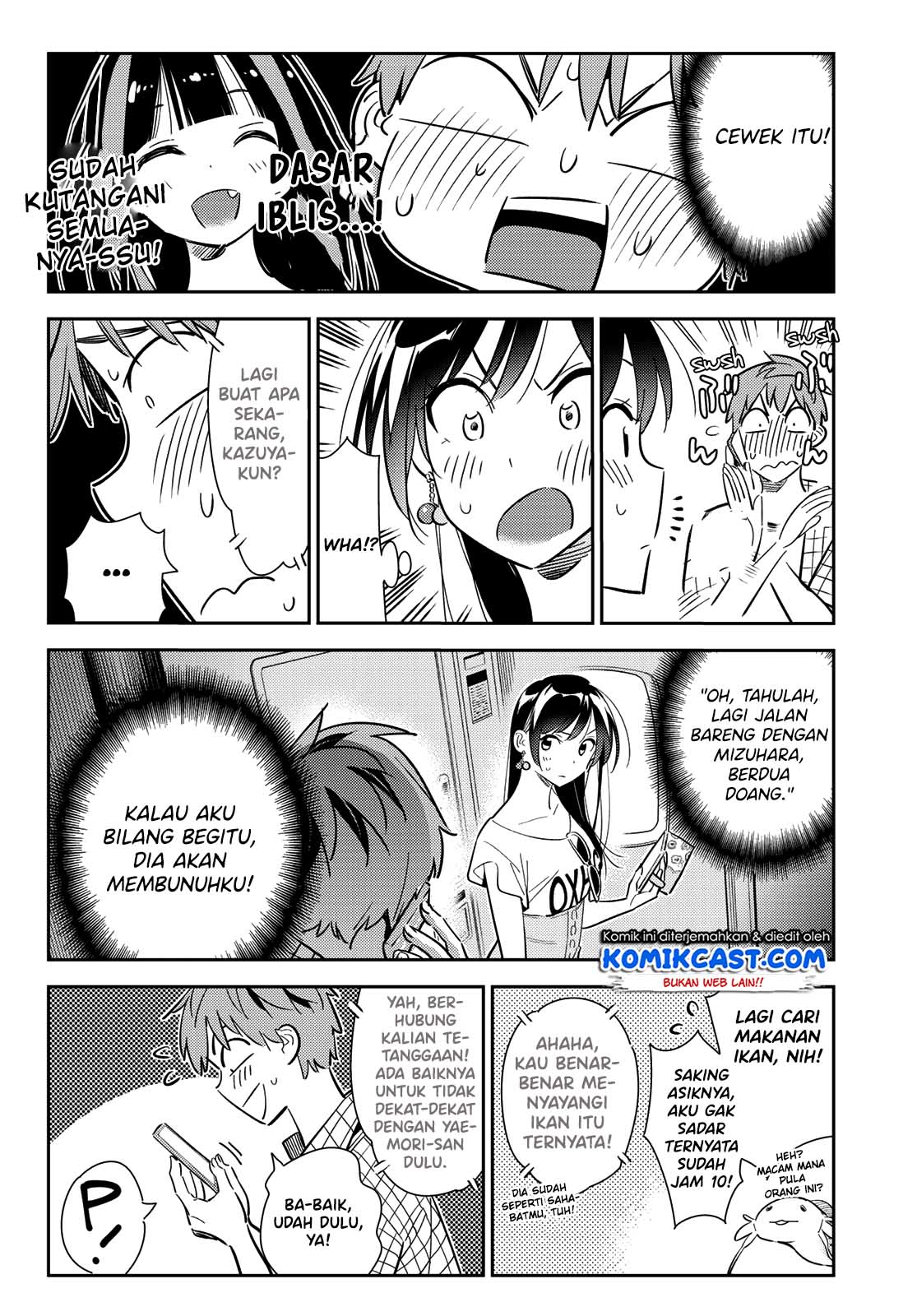 Kanojo Okarishimasu Chapter 133 Gambar 13