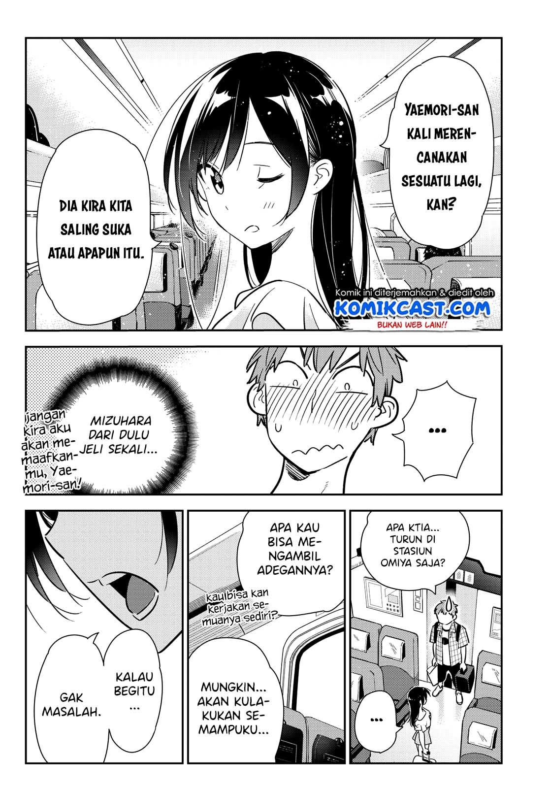 Kanojo Okarishimasu Chapter 133 Gambar 15