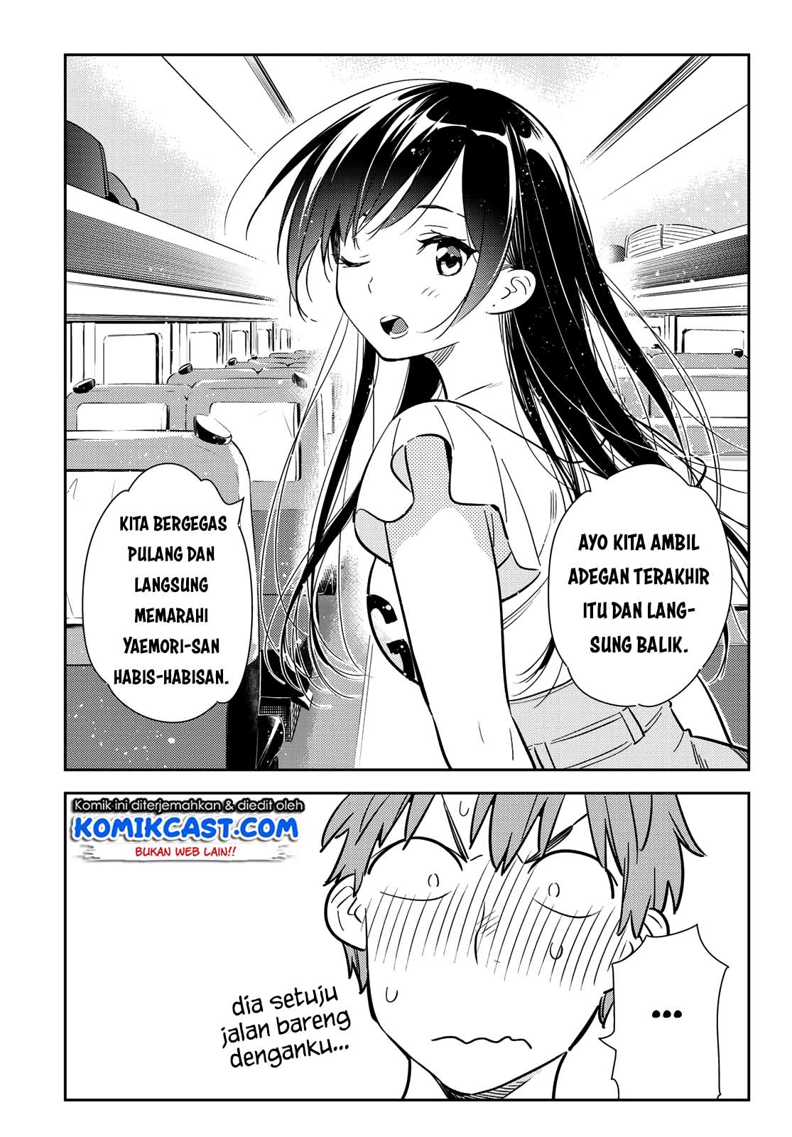 Kanojo Okarishimasu Chapter 133 Gambar 16