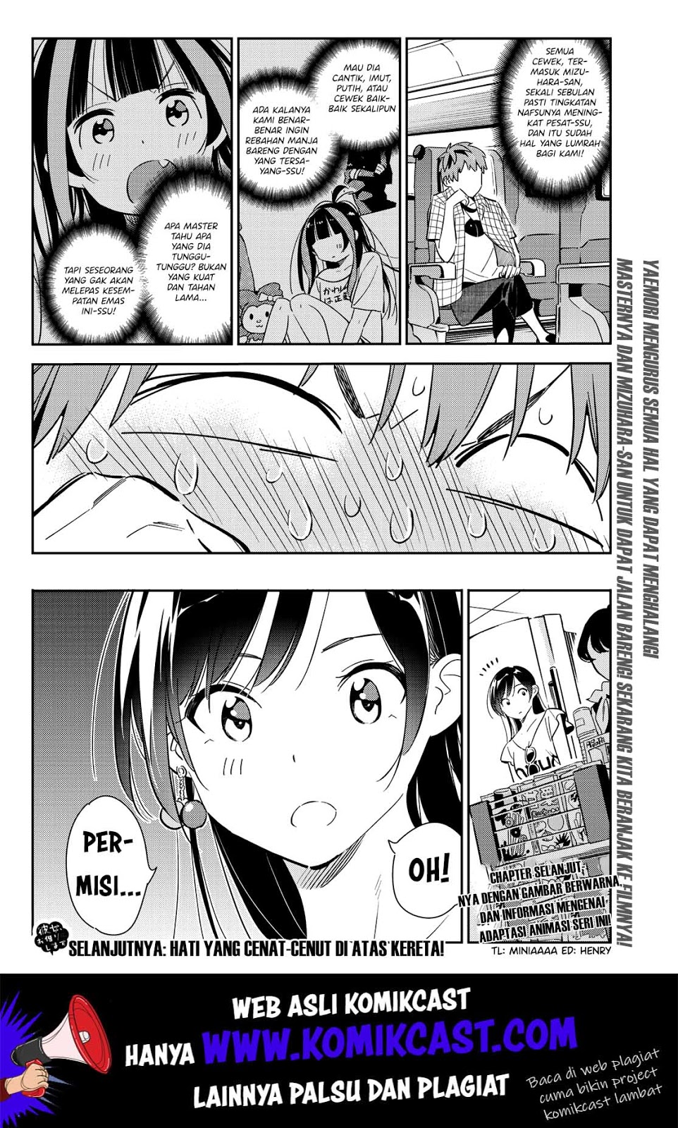 Kanojo Okarishimasu Chapter 133 Gambar 20