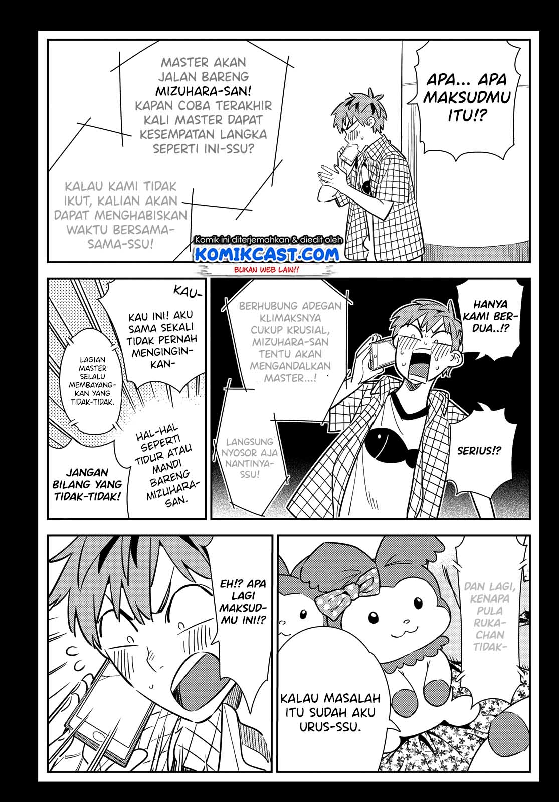 Kanojo Okarishimasu Chapter 133 Gambar 6