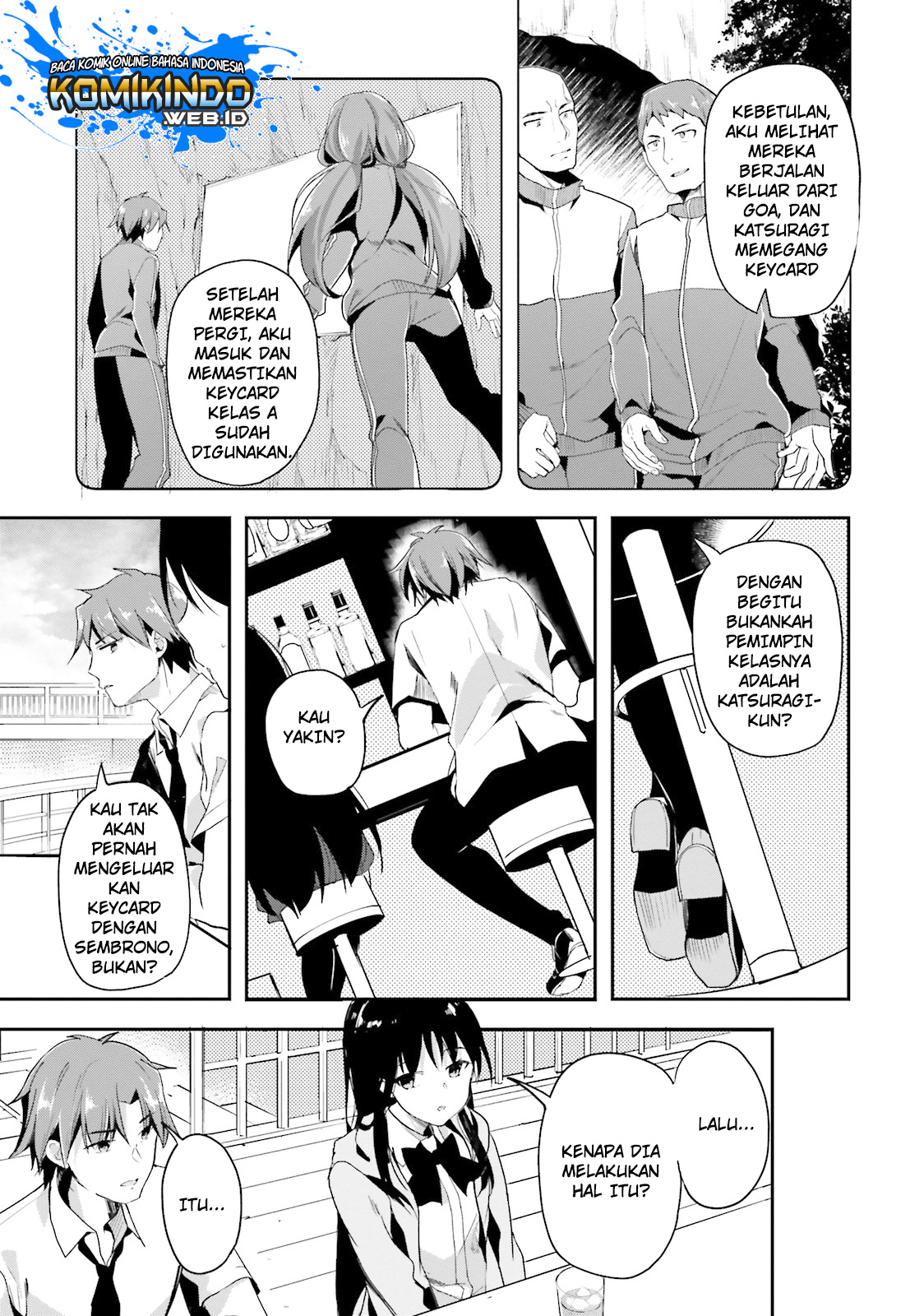 Youkoso Jitsuryoku Shijou Shugi no Kyoushitsu e Chapter 27 Gambar 10