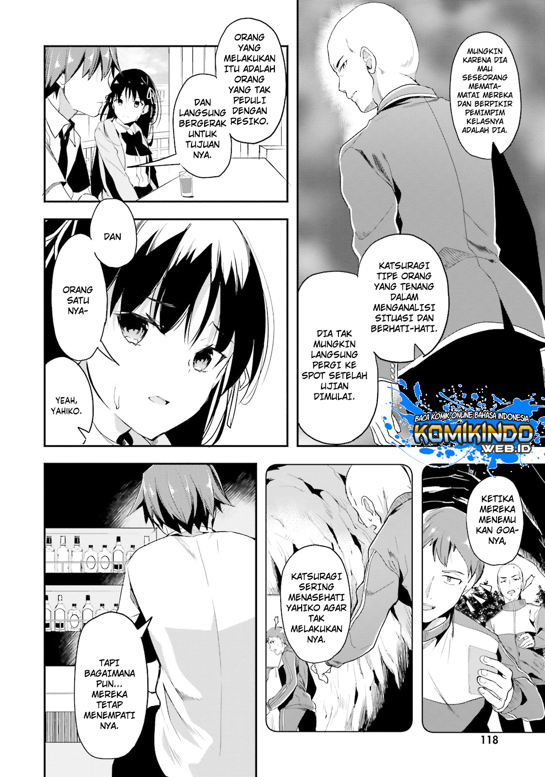 Youkoso Jitsuryoku Shijou Shugi no Kyoushitsu e Chapter 27 Gambar 11