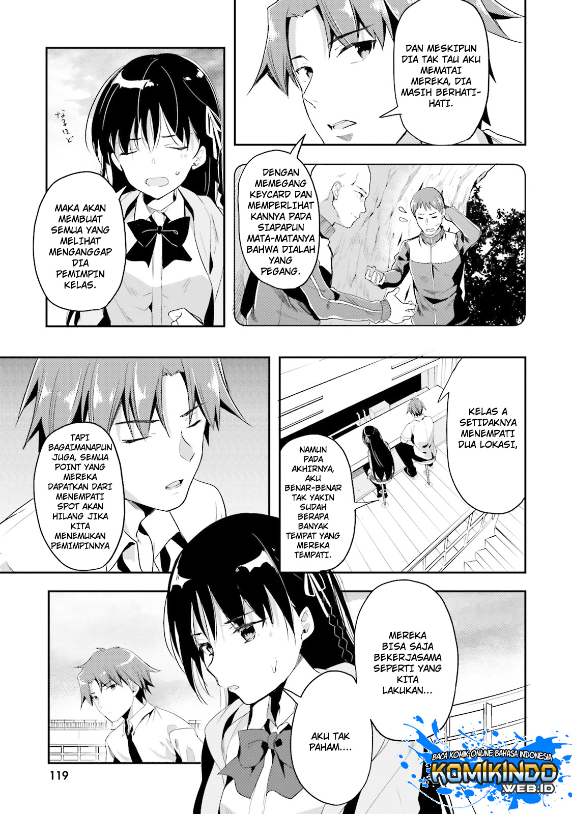 Youkoso Jitsuryoku Shijou Shugi no Kyoushitsu e Chapter 27 Gambar 12