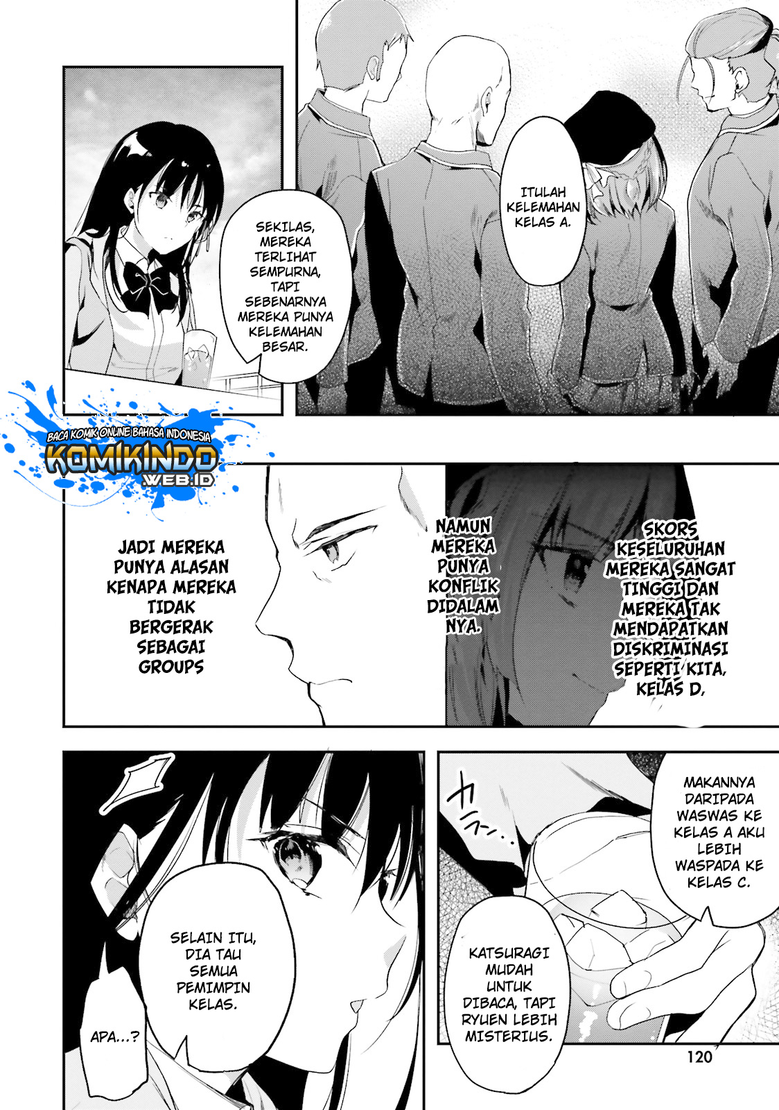 Youkoso Jitsuryoku Shijou Shugi no Kyoushitsu e Chapter 27 Gambar 13
