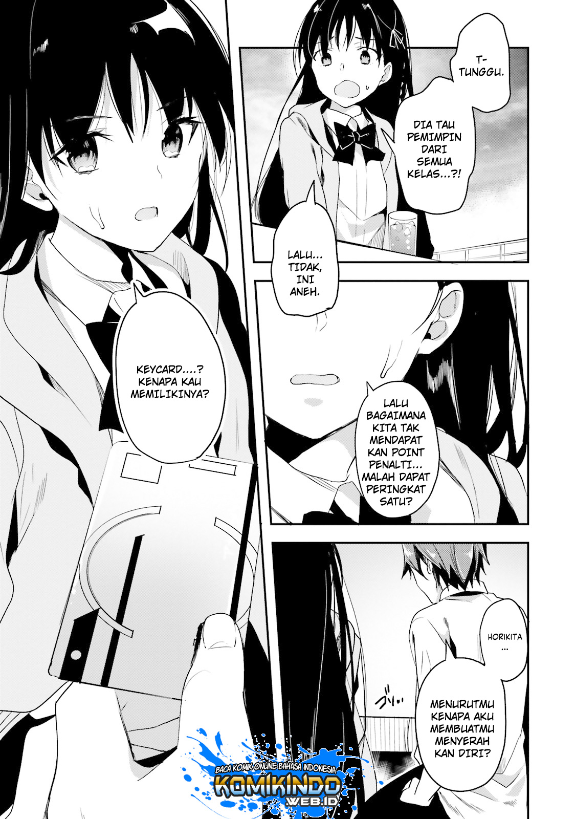 Youkoso Jitsuryoku Shijou Shugi no Kyoushitsu e Chapter 27 Gambar 14