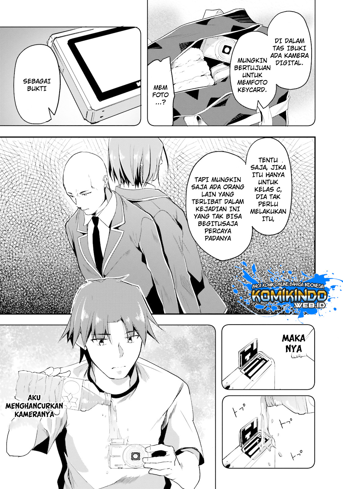 Youkoso Jitsuryoku Shijou Shugi no Kyoushitsu e Chapter 27 Gambar 21