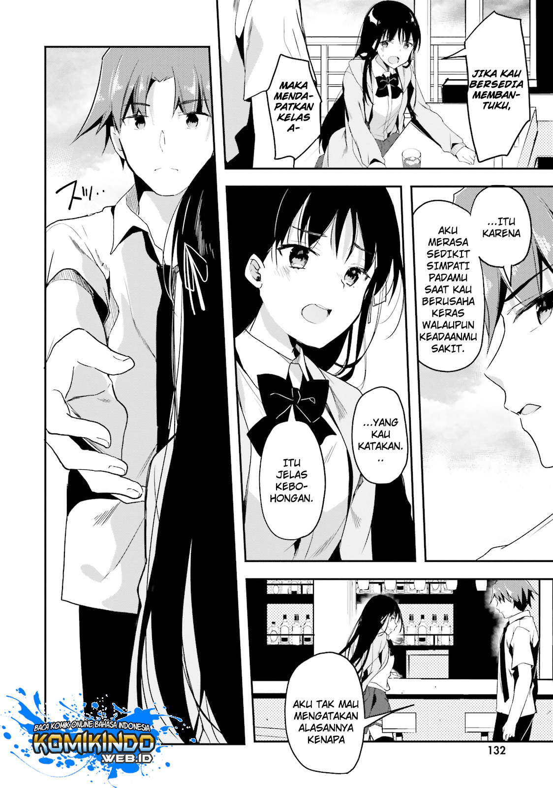 Youkoso Jitsuryoku Shijou Shugi no Kyoushitsu e Chapter 27 Gambar 26