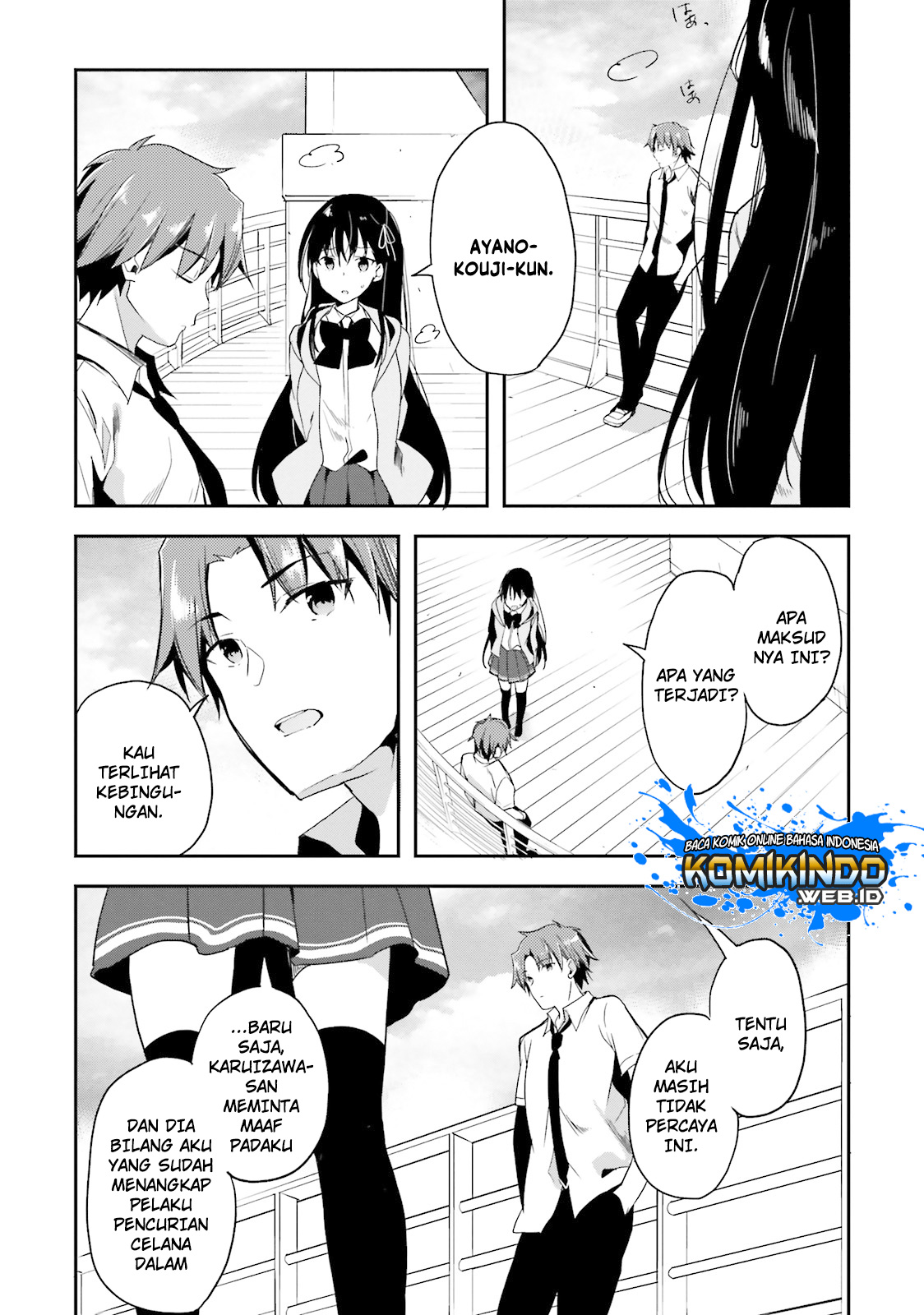 Youkoso Jitsuryoku Shijou Shugi no Kyoushitsu e Chapter 27 Gambar 4