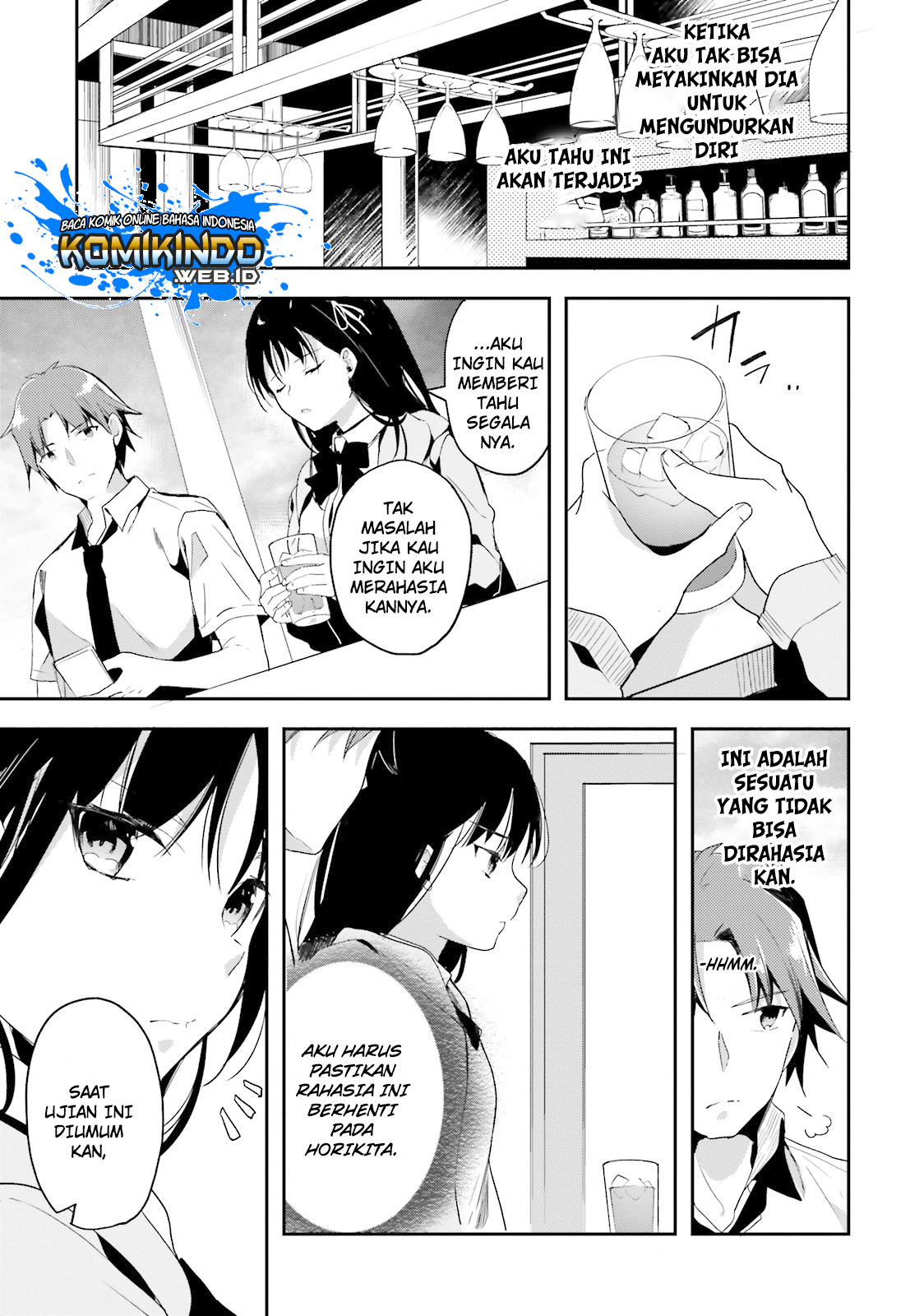 Youkoso Jitsuryoku Shijou Shugi no Kyoushitsu e Chapter 27 Gambar 6