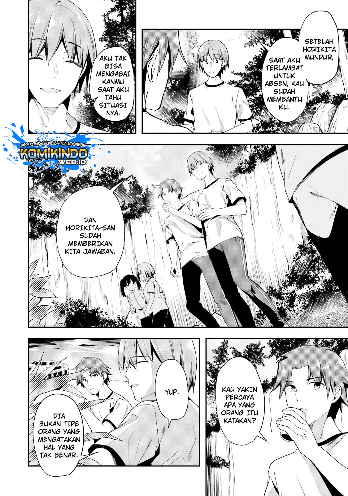 Youkoso Jitsuryoku Shijou Shugi no Kyoushitsu e Chapter 26 Gambar 22