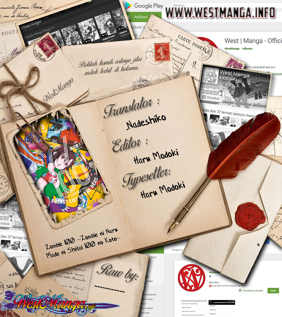 Zombie 100 ~Zombie ni Naru Made ni Shitai 100 no Koto~ Chapter 9 Gambar 3
