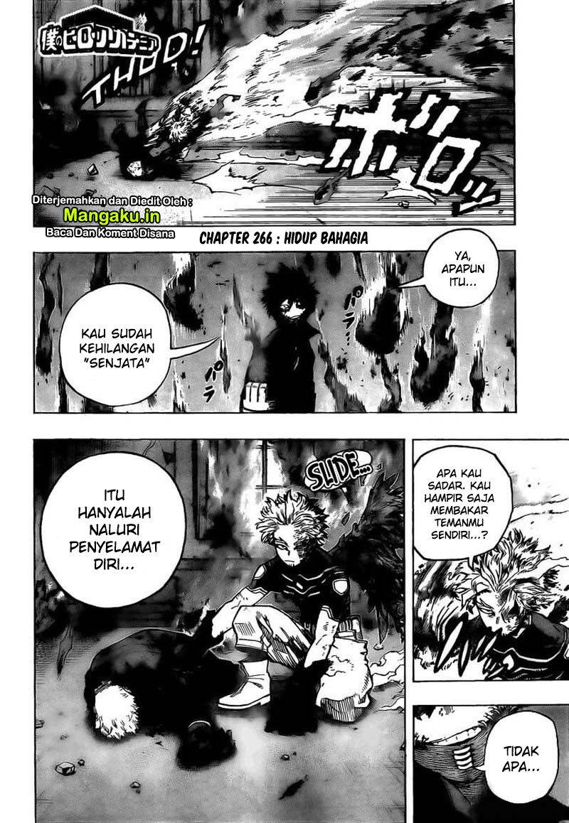 Boku no Hero Academia Chapter 266 Gambar 4
