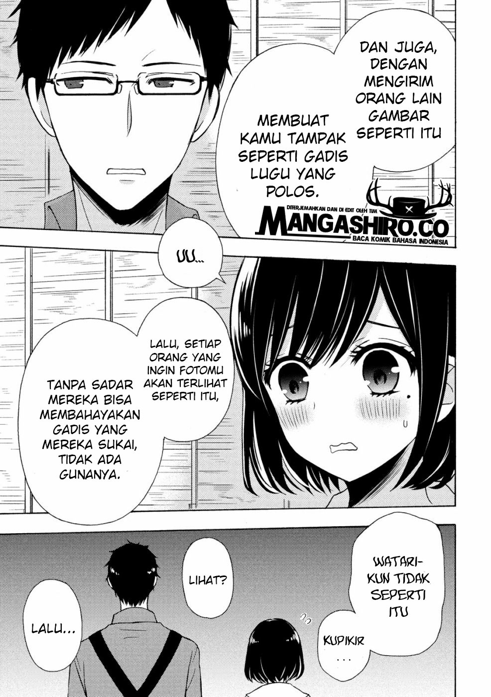 Watari-kun no xx ga Houkai Sunzen Chapter 48 Gambar 23