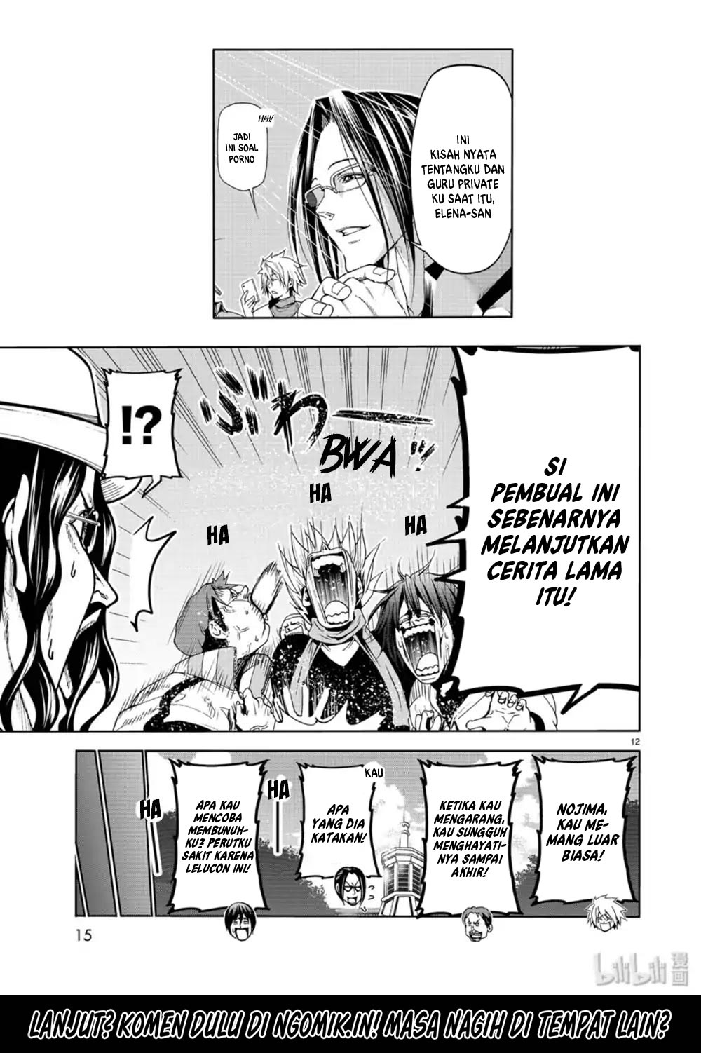 Grand Blue Chapter 58 Gambar 13