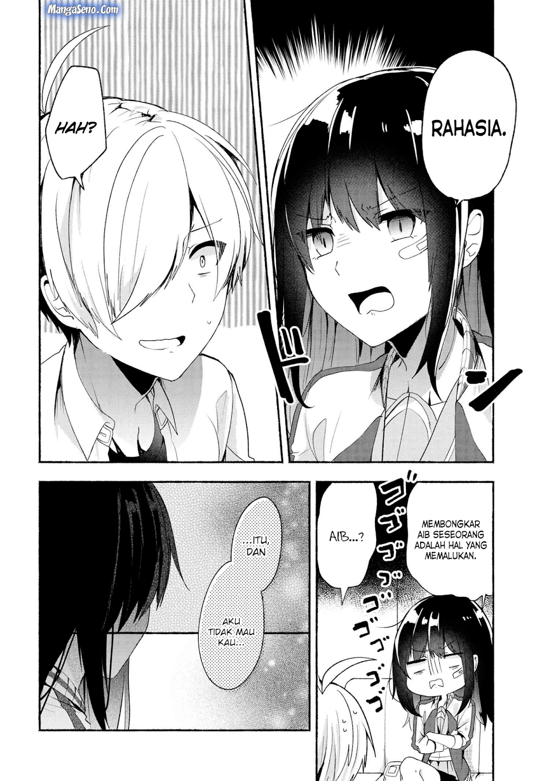 Pashiri na Boku to Koisuru Banchou-san Chapter 42 Gambar 4