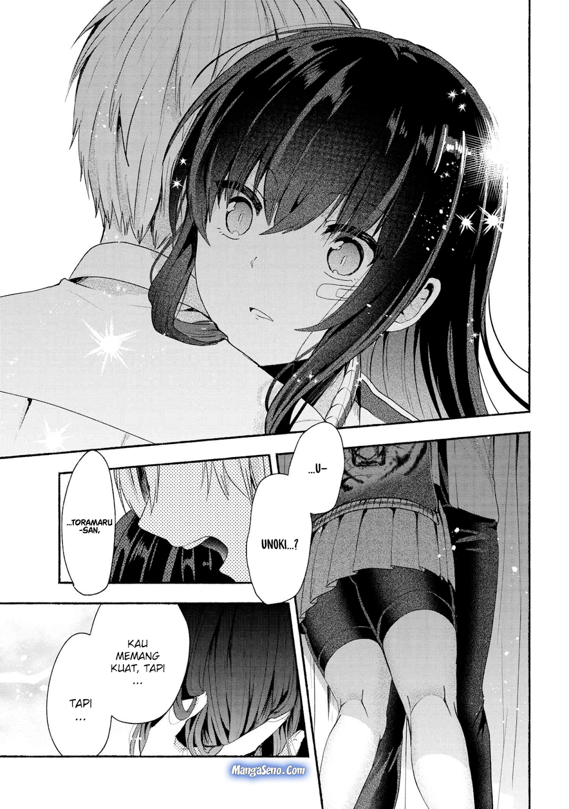 Pashiri na Boku to Koisuru Banchou-san Chapter 42 Gambar 9