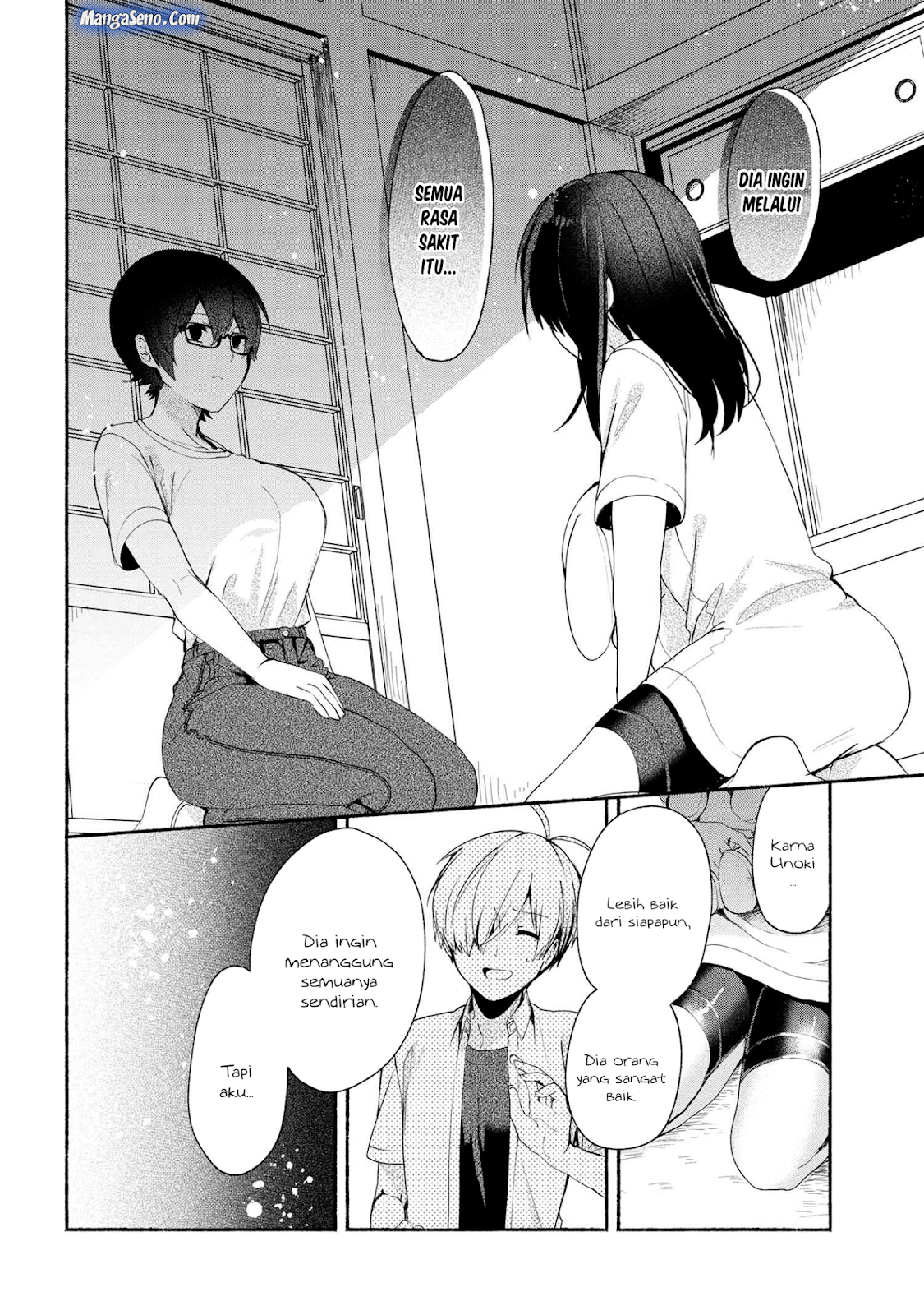 Pashiri na Boku to Koisuru Banchou-san Chapter 40 Gambar 8
