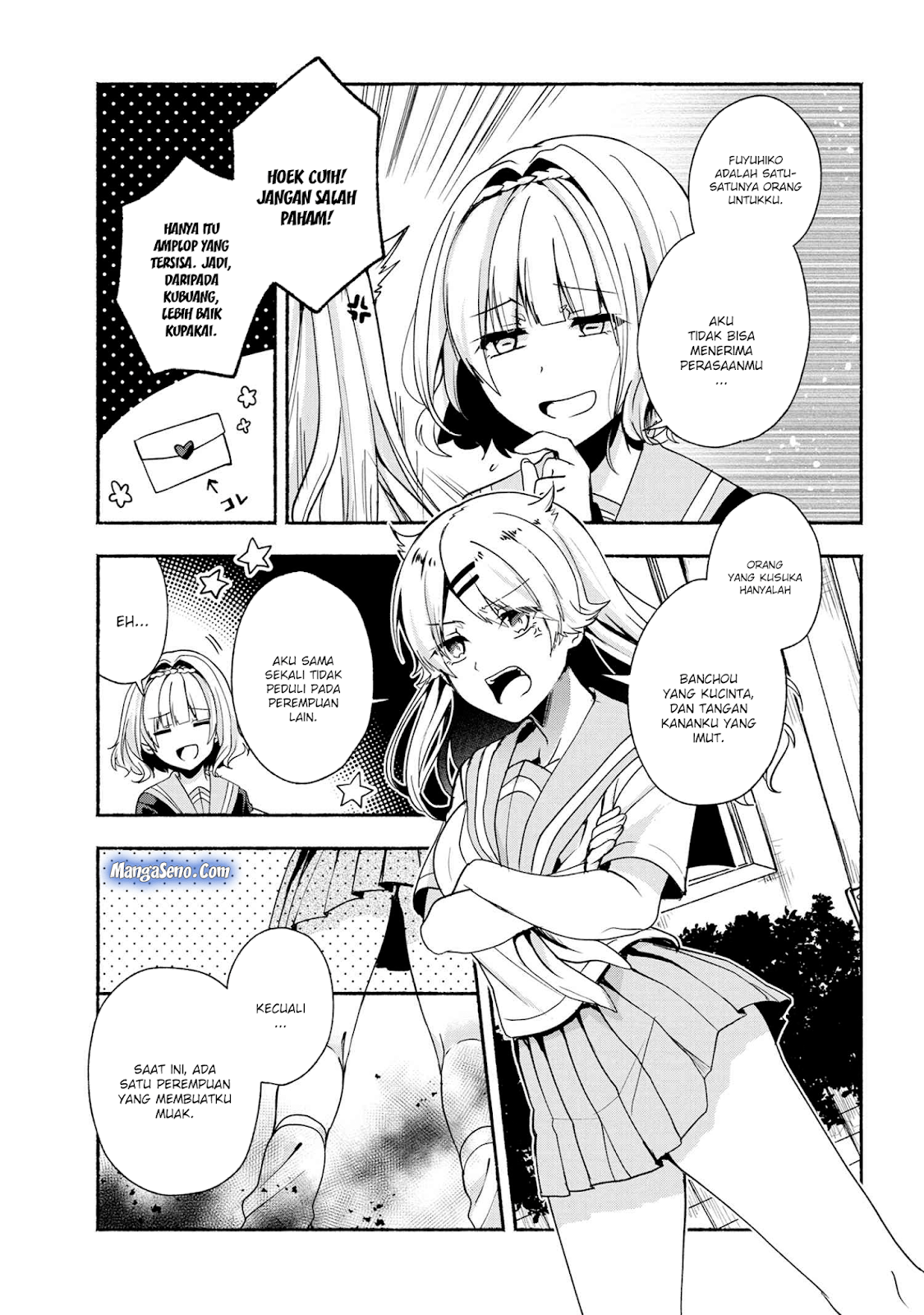 Pashiri na Boku to Koisuru Banchou-san Chapter 39 Gambar 5