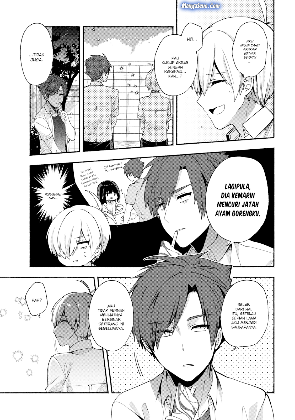 Pashiri na Boku to Koisuru Banchou-san Chapter 37 Gambar 9