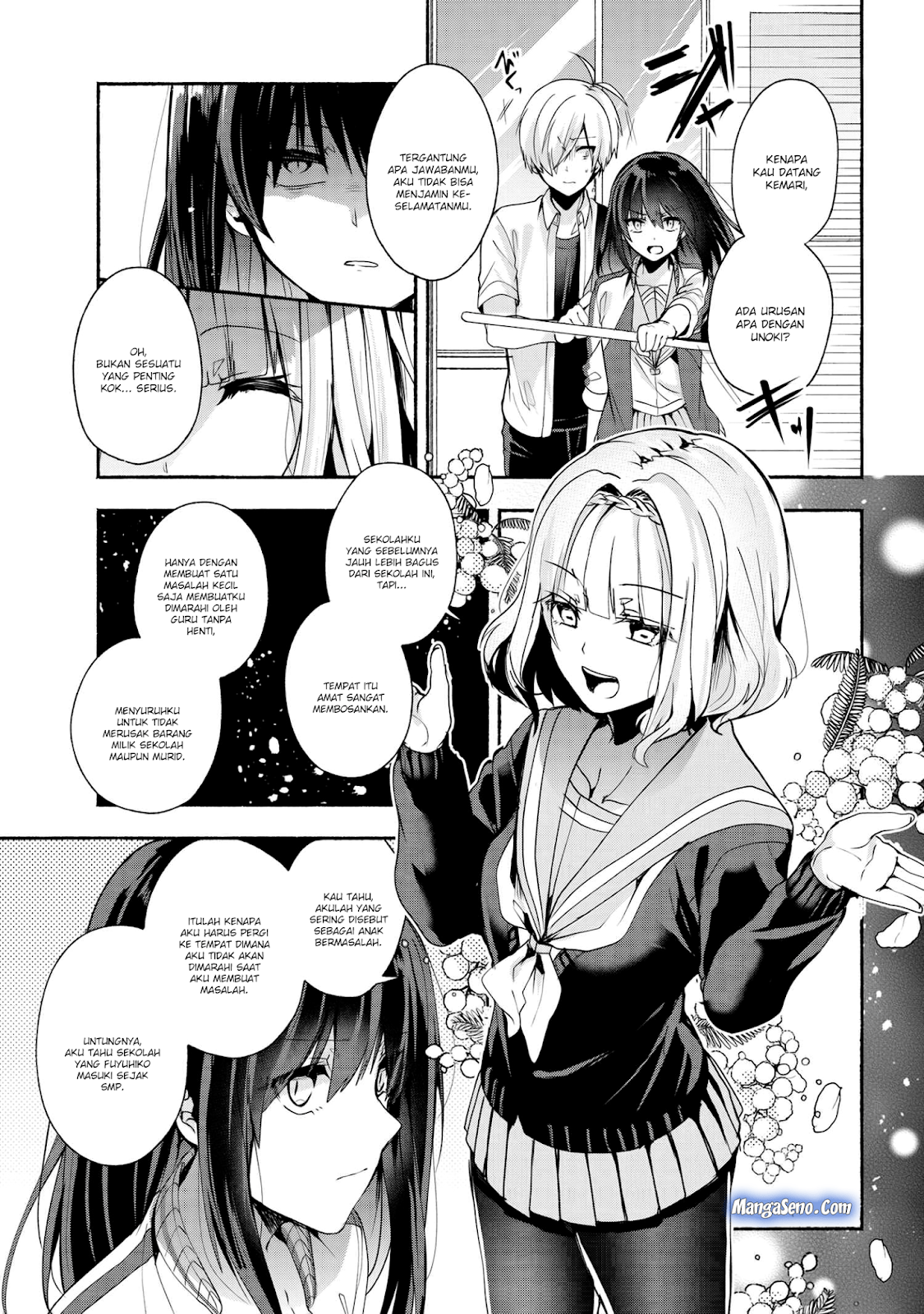 Pashiri na Boku to Koisuru Banchou-san Chapter 34 Gambar 11