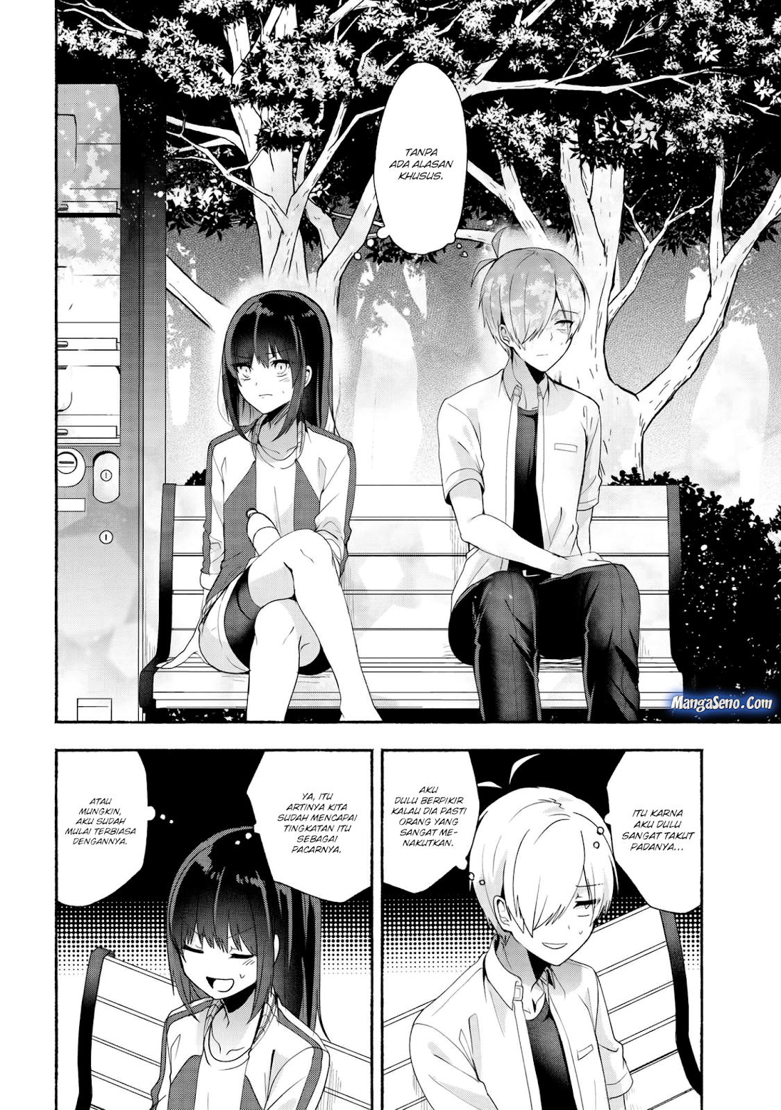 Pashiri na Boku to Koisuru Banchou-san Chapter 33 Gambar 8
