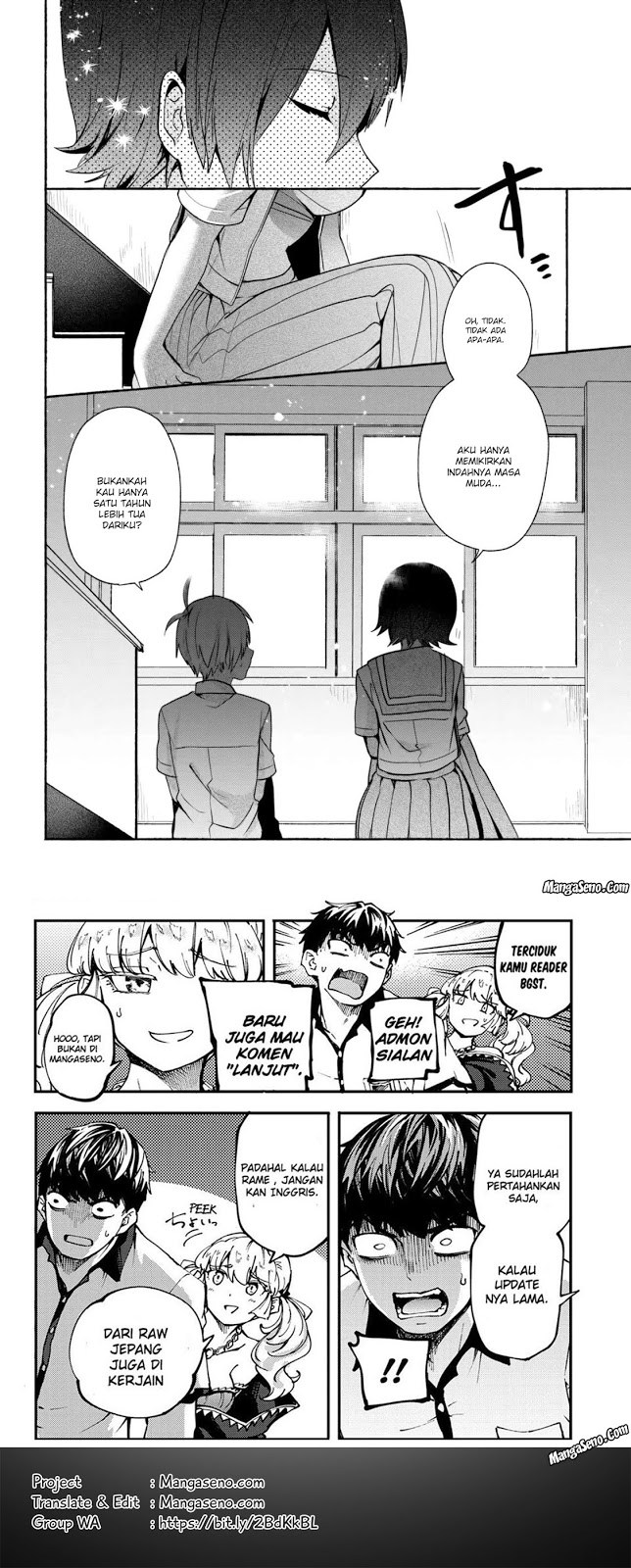 Pashiri na Boku to Koisuru Banchou-san Chapter 28 Gambar 14