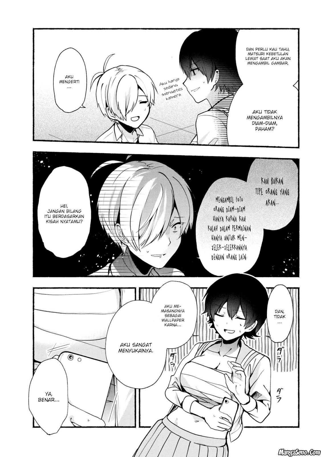 Pashiri na Boku to Koisuru Banchou-san Chapter 25 Gambar 8