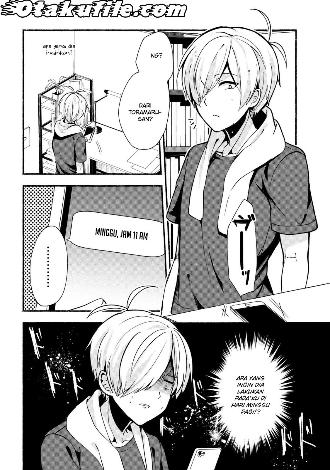 Pashiri na Boku to Koisuru Banchou-san Chapter 21 Gambar 10