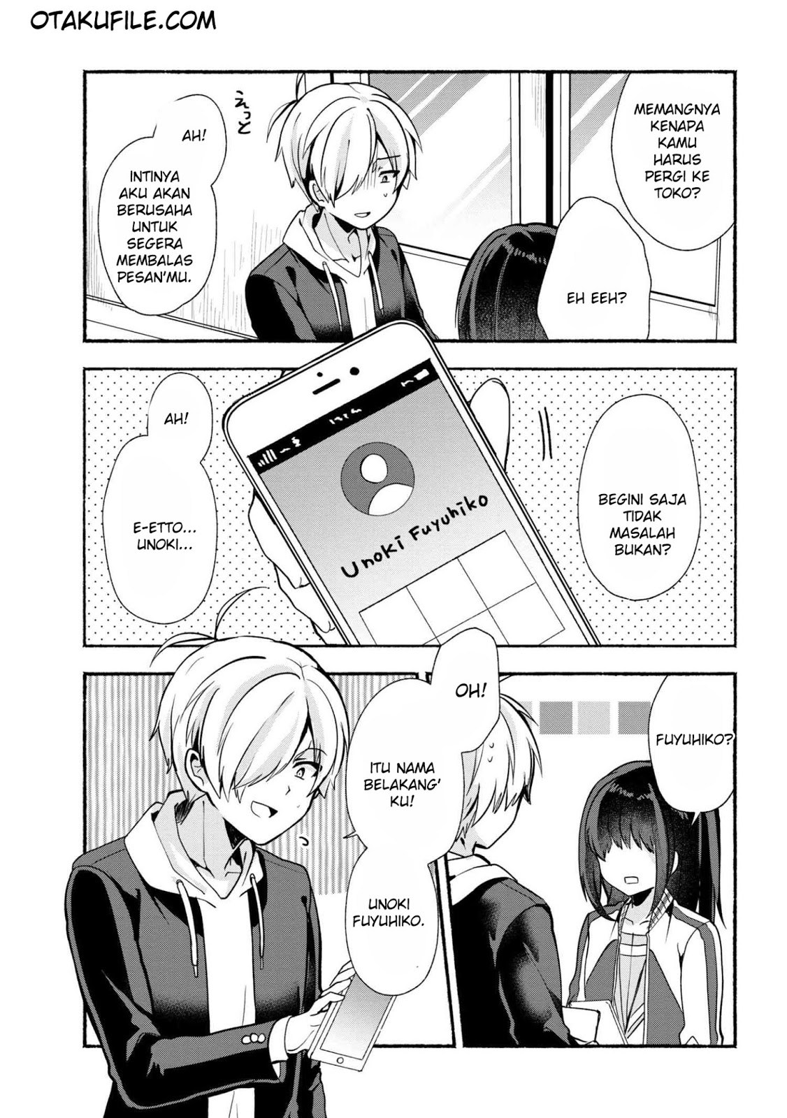 Pashiri na Boku to Koisuru Banchou-san Chapter 20 Gambar 11