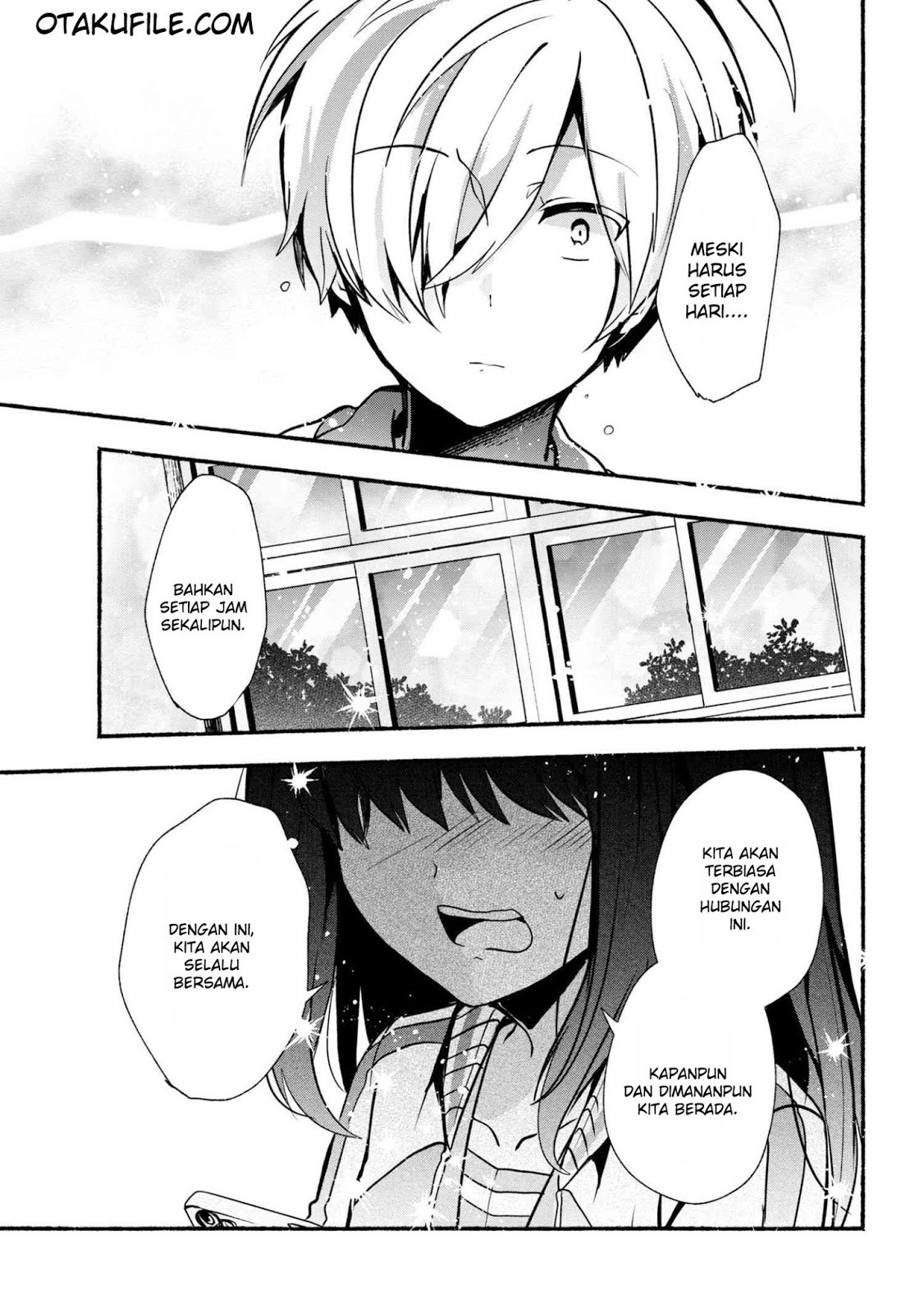 Pashiri na Boku to Koisuru Banchou-san Chapter 20 Gambar 9